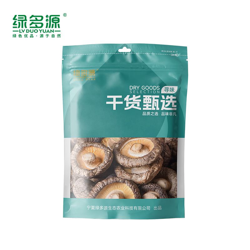 绿多源甄选菌类香菇100g