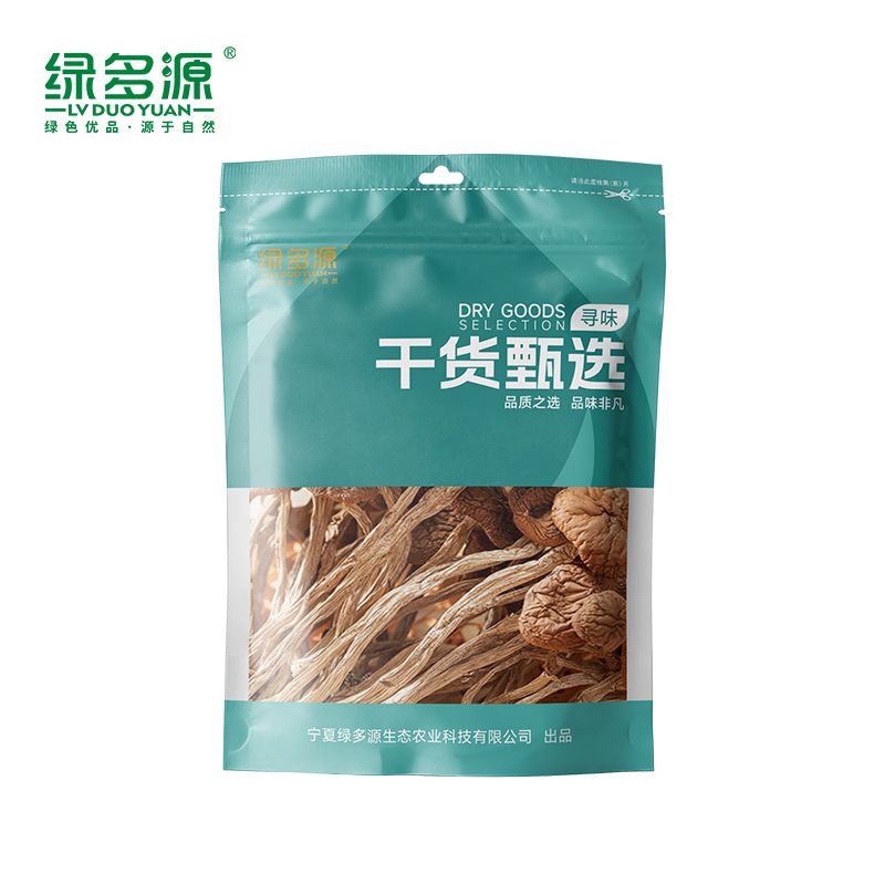 绿多源甄选菌类茶树菇100g