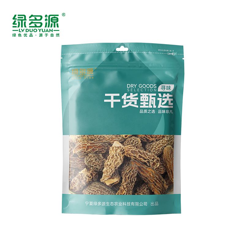 绿多源甄选菌类羊肚菌40g